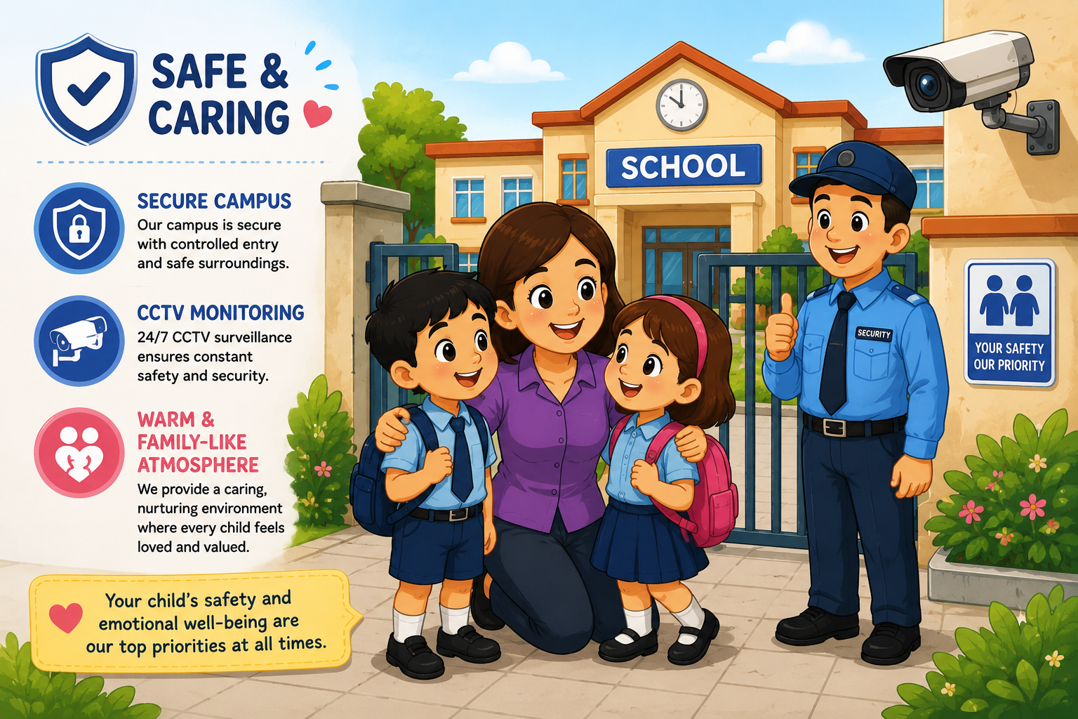 Safe & Caring